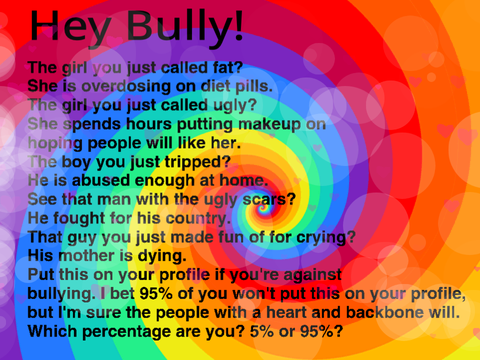 Hey Bully! Look over here!