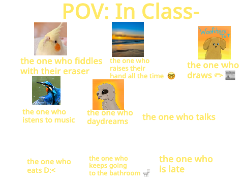 POV: In class- remix remix remix remix