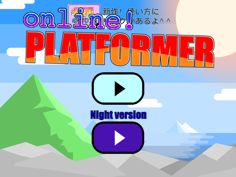 ☁︎Online platformer HACKED