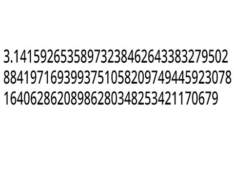 100 digits of pi