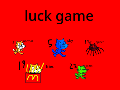 luck (max=25)