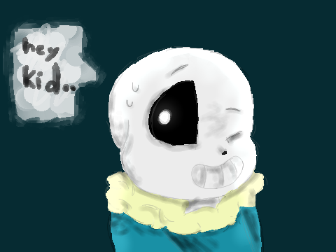 TRY TO DRAW SANS- entry