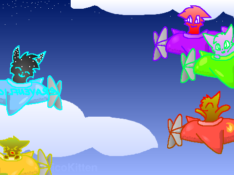 Add Your OC Flying An Airplane! remix remix