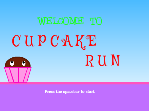 Cupcake Run [Platform Game]