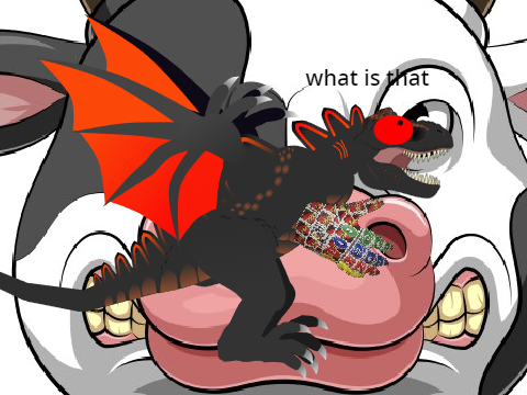 big cow vs dinozilla rex