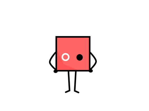 Composition test of general object show graphics