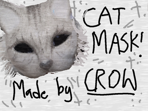 cat mask :D