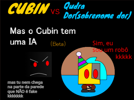 bossfight do Cubes and Dungeons VS Quadra Dor mas o cubin tem uma IA(beta)