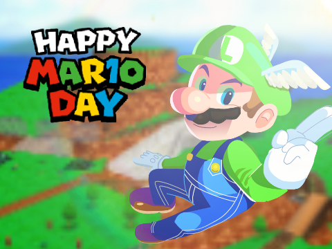 Happy MAR10 Day - Luigi