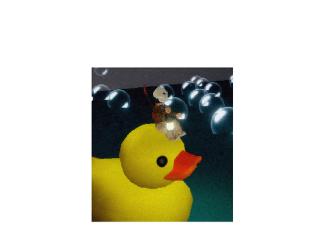IM RIDIN A DUCK