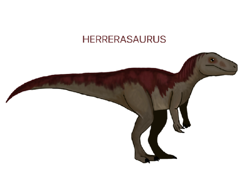 Herrerasaurus Paleoart 