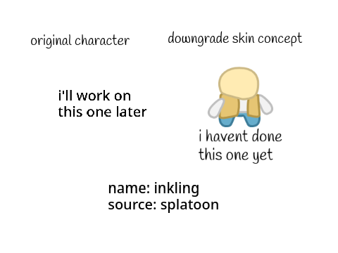 Downgrade 2 Skin Suggestions