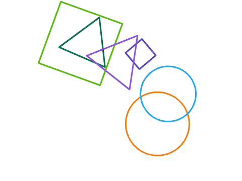 random shapes