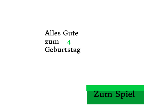 Alles Gute zum Geburtstag Moritz