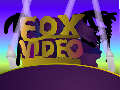 Fox Video 1993 Logo Mashup with palm trees