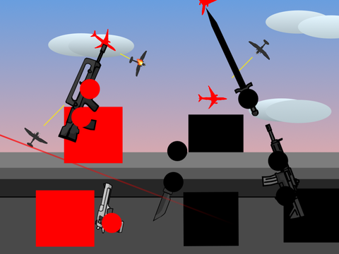 Red Vs Black War - The First Battle - #Animation