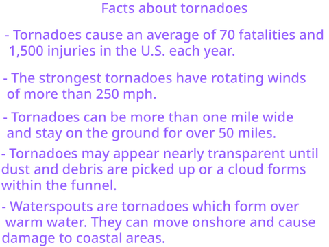 Tornadoes