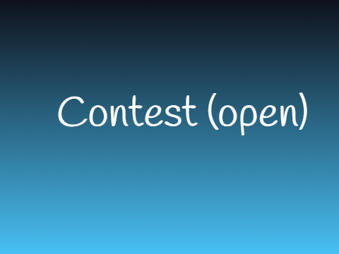 The Anything Contest (closed)