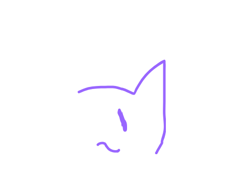 half of a cat