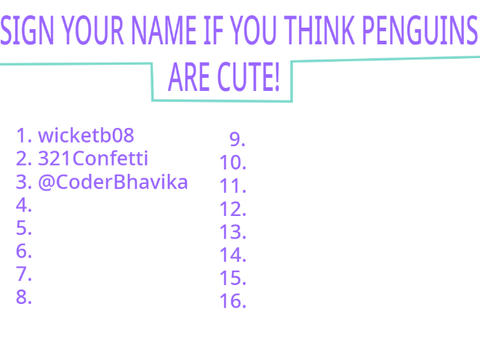 do you think penguins are cute? Click here! remix remix