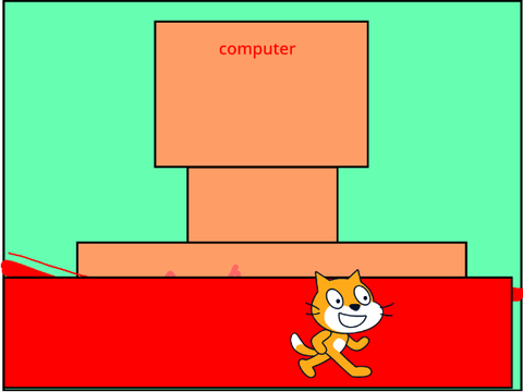 cat comuter broke but woorse
