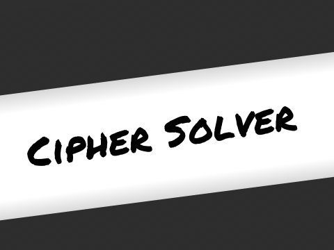 Unknown Cipher Solver.
