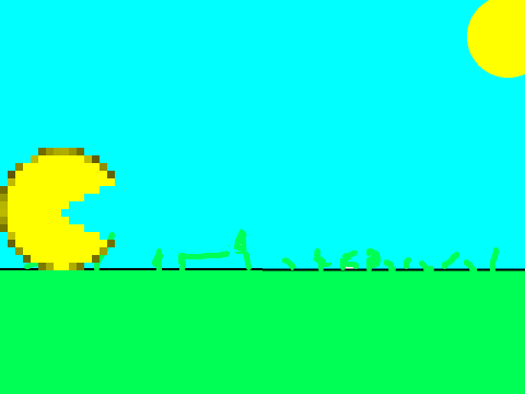 Add yourself running from PacMan