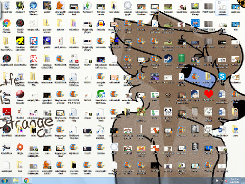 Representation of my mind on a daily basis