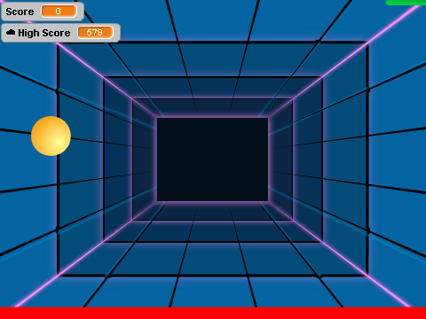 Pong // Avoid the red!