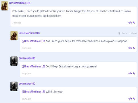 Proof That I am Not an Alt