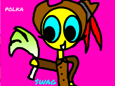 scratch knew will are polka
