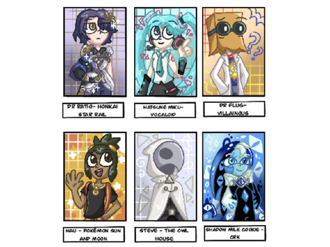 6 Fanart Challenge (finally done)