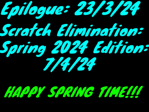 Scratch Elimination: Winter 2023-2024 Edition 10: Problem Solved