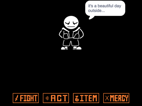 Friend hangout space - Stick figure fight