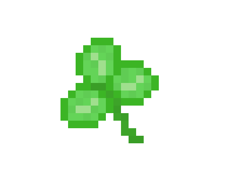 [Pixel Art] 3 Leaf Clover