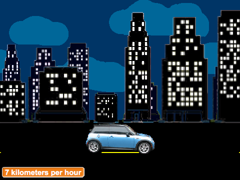 Scrolling Night City Demo