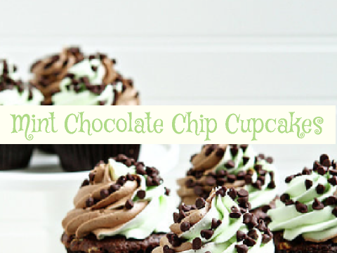 Mint Chocolate Chip Cupcakes - A Delicious Tutorial!