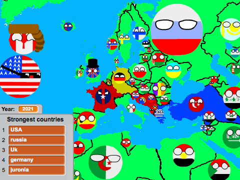 Country balls future of europe ep3: War