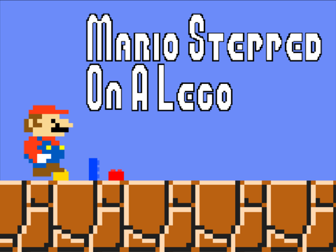 Mario Stepped On A Lego