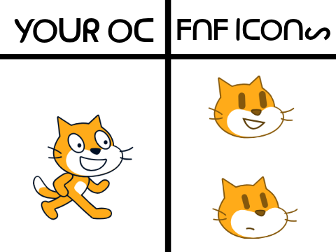 I will make fnf icons for your OC!