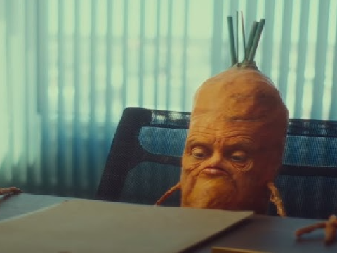carrot with an interesting opinion