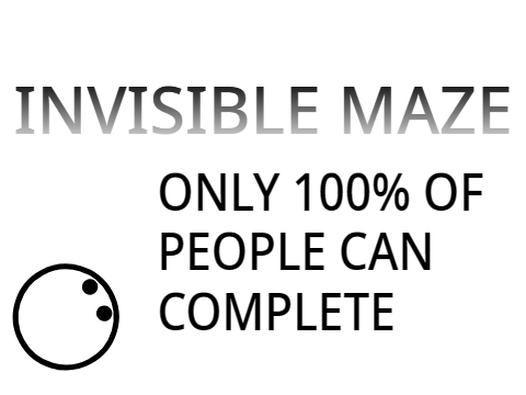 THE INVISIBLE MAZE (for dummies)