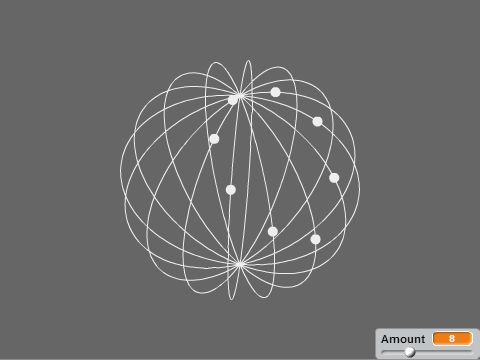 3D Sphere animation