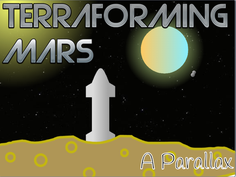 Terraforming of Mars: A Parallax