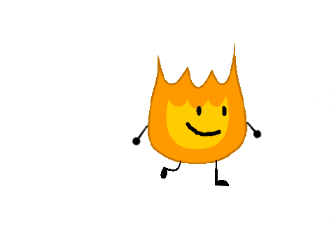 Firey animation mirrored