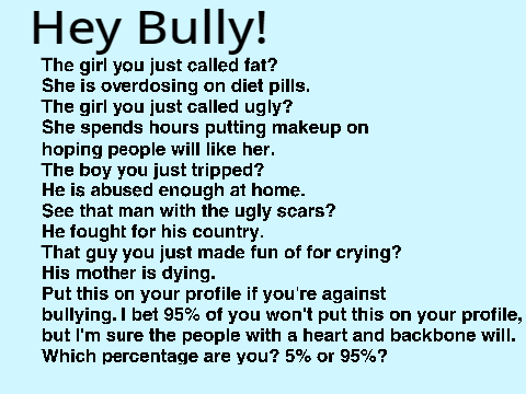 Remix this if you are against bullying! remix