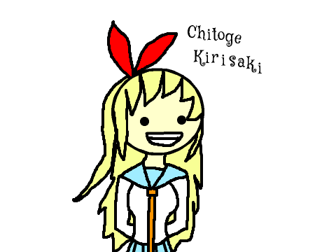 Nisekoi Chitoge Kirisaki Speed Paint (Comic style)