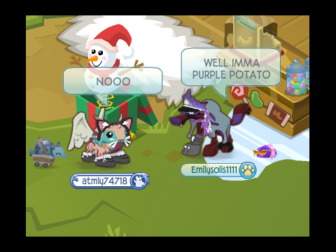 ME AND BLUEBELLCAT ON ANIMAL JAM!