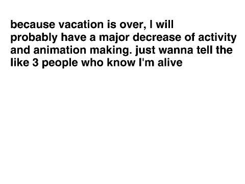 just a note