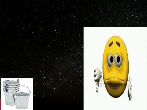 AAAAAARGH BUCKETS AND SPACE AAAAARGH